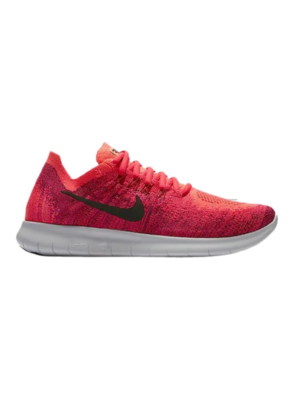 Nike Free RN Flyknit 2017 Solar Red Mango Women’s 8.5 880844-601 -Rare 8.5 w